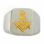 Master mason masonic ring MBLR0020