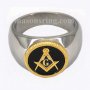 blue lodge master mason masonic rings MBLR0001