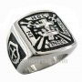 Knights Templar hoc vinces cicno ni masonic ring MSRR0011