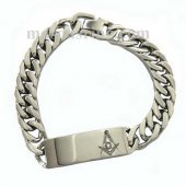 master mason masonic bracelet width 10mm length 22cm MB0002