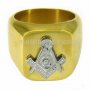 Master mason masonic ring MBLR0019