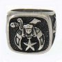 Shriners masonic ring MBLR0015